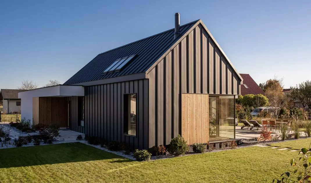 Atrium House in Oswiecim designed by MOKKA studio