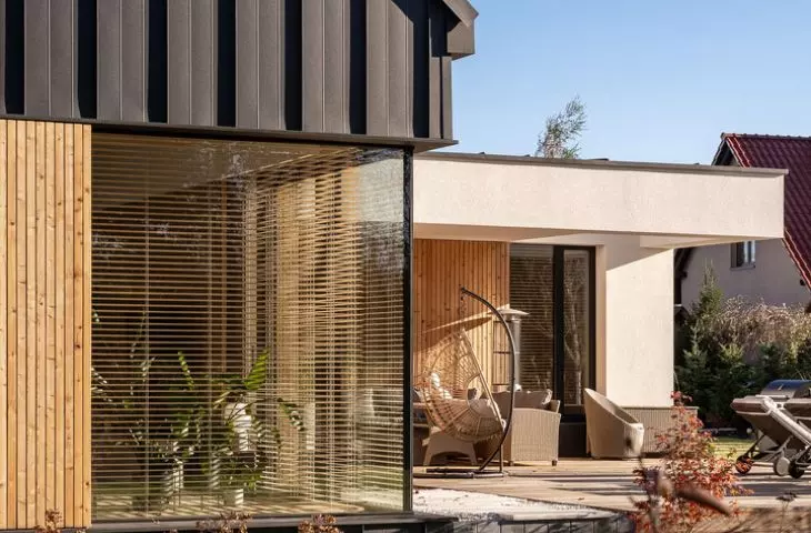 Atrium House in Oswiecim designed by MOKKA studio