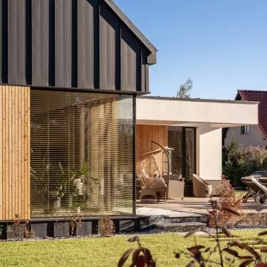 Atrium House in Oswiecim designed by MOKKA studio