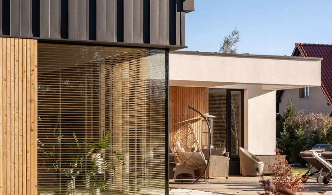 Atrium House w Oświęcimiu projektu pracowni MOKKA