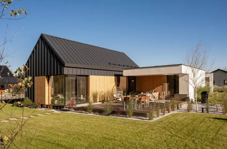 Atrium House in Oswiecim designed by MOKKA studio