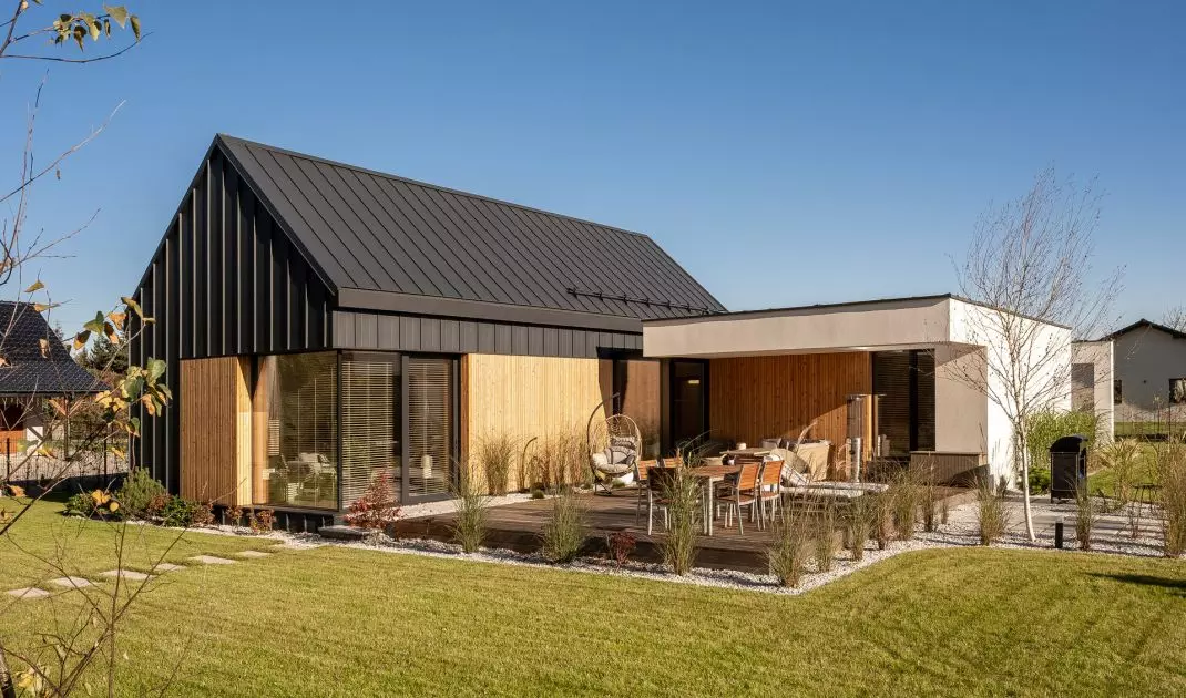 Atrium House in Oswiecim designed by MOKKA studio