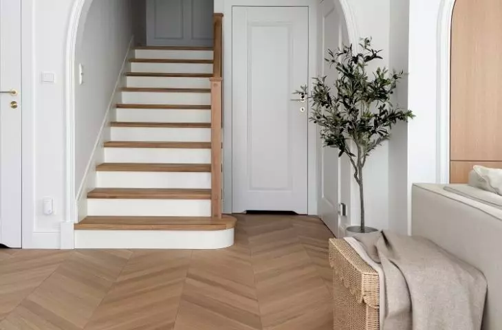 Dabex flooring, Rubio Monocoat wax oil, Karolina Zagrodzka HouseLoves design