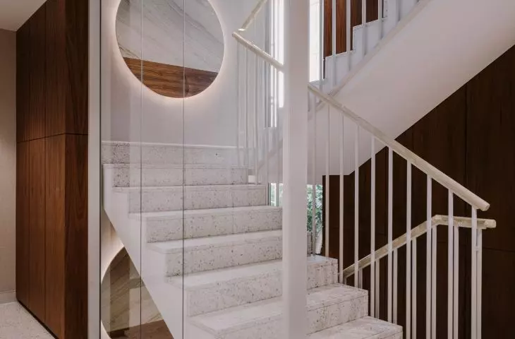 Bright part of the interior