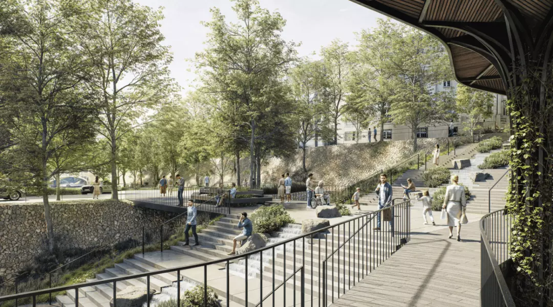 I Nagroda, proj.: RS Architektura Krajobrazu