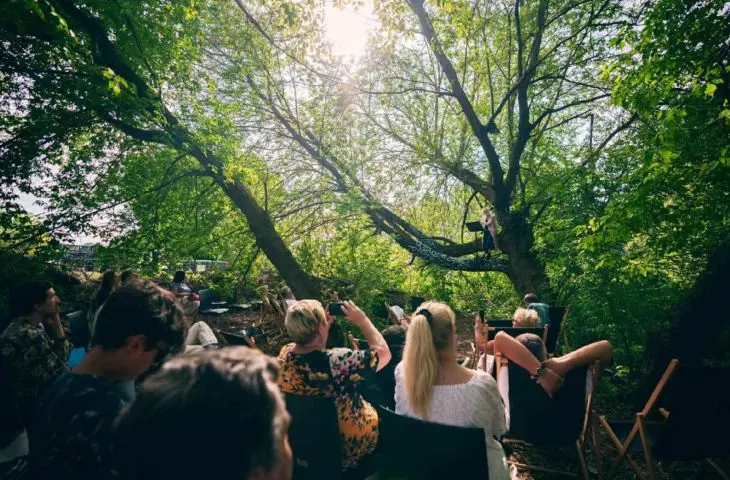 A small intervention was enough to turn an area previously considered a wasteland into a space for culture