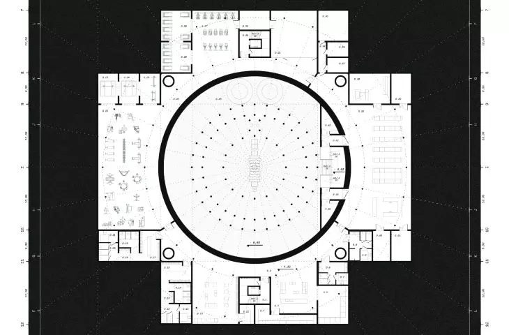 building A, floor plan -1