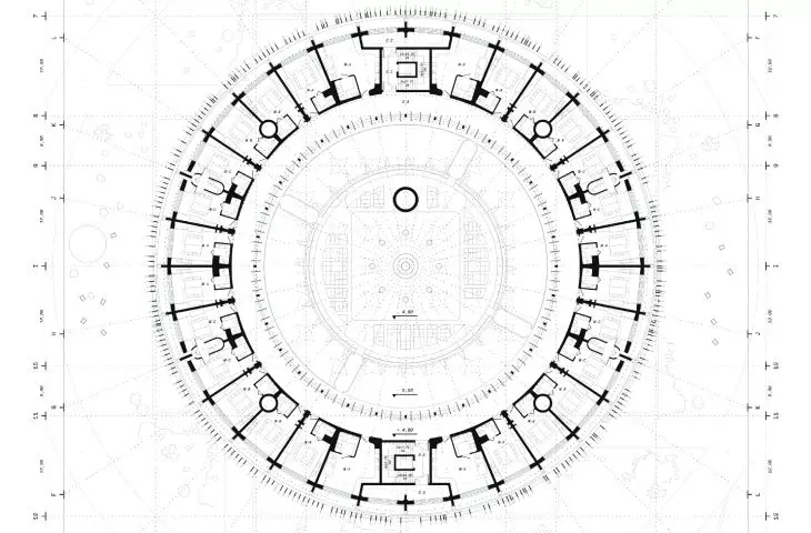 building A, 2nd floor plan