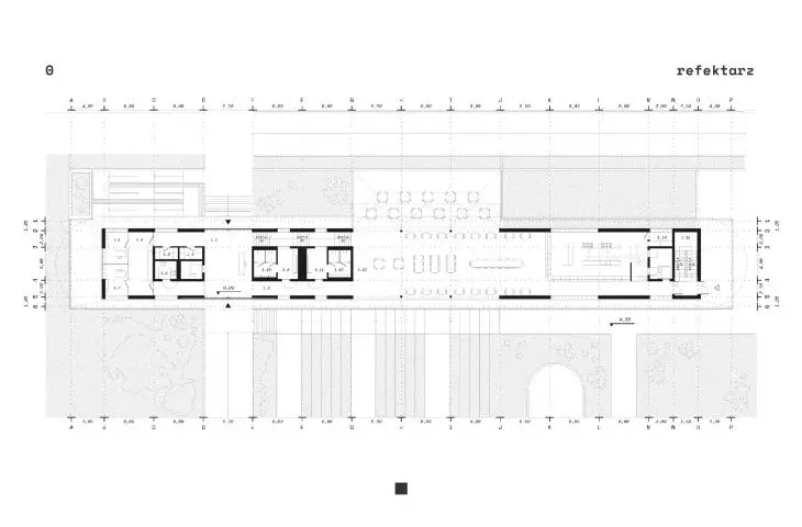 building B, floor plan
