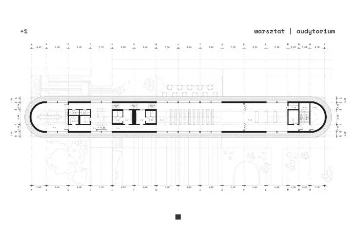 building B, 1st floor plan