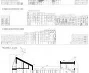 elevations, cross-section