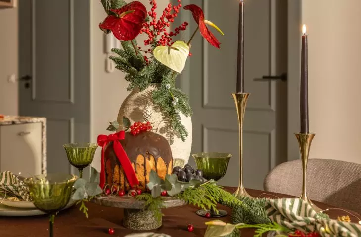 Mieszkanie w świątecznej odsłonie projektu Decoroom