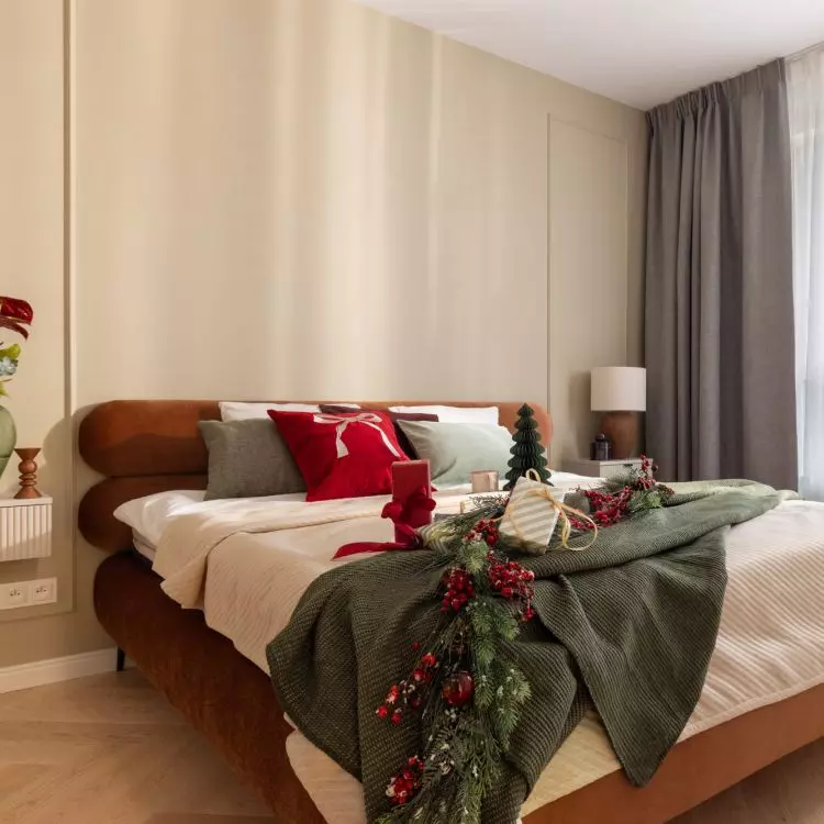 Mieszkanie w świątecznej odsłonie projektu Decoroom