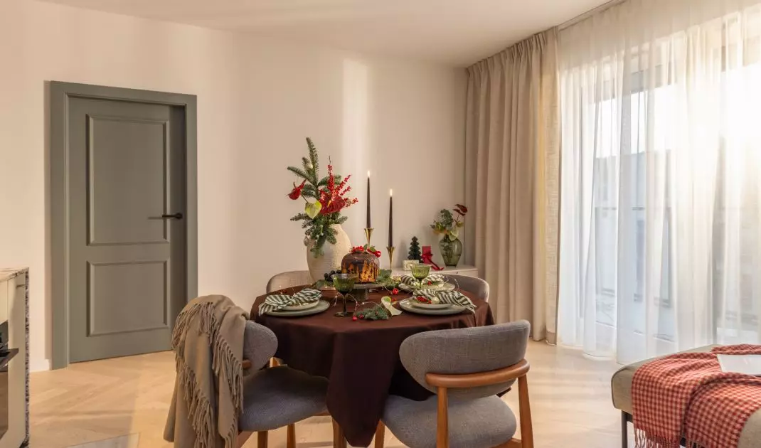 Apartment in a festive design by Decoroom