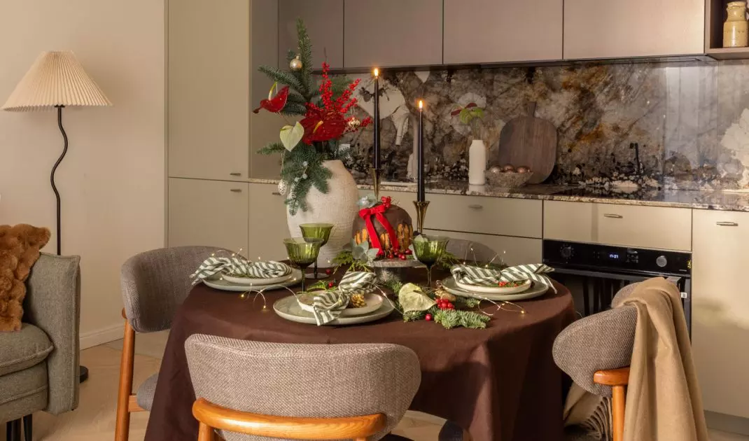 Apartment in a festive design by Decoroom