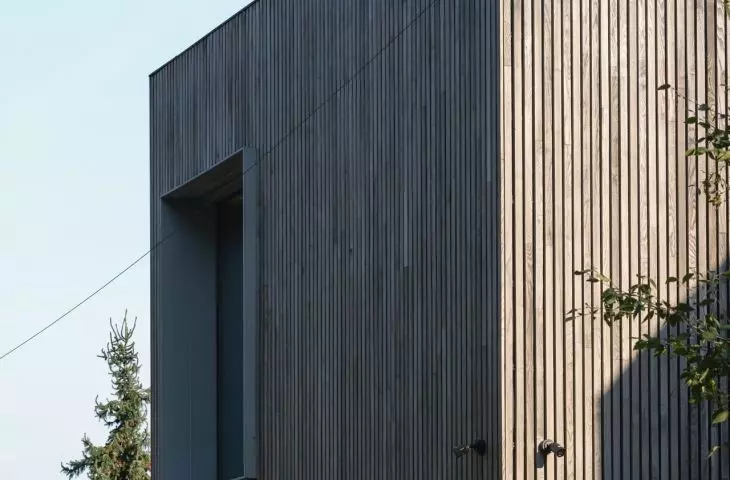 Two-sided house