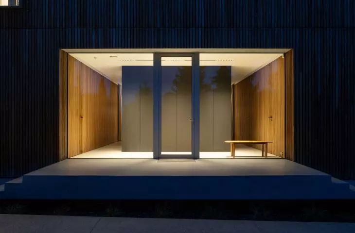 Two-sided house