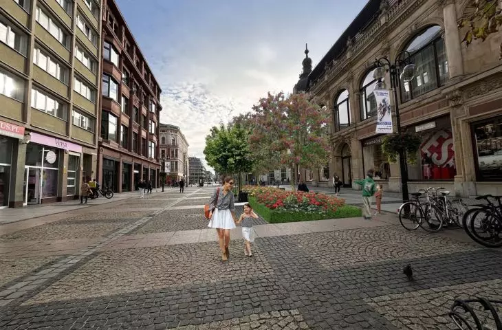 Trees will also be planted on Świdnicka Street