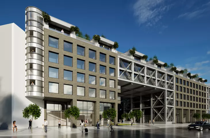 Apartamenty nad Dąbrówką przy ulicach Piotrkowskiej i Wólczańskiej w Łodzi