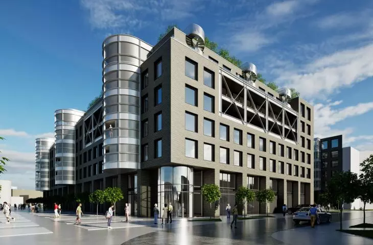 Apartamenty nad Dąbrówką przy ulicach Piotrkowskiej i Wólczańskiej w Łodzi