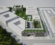Apartamenty nad Dąbrówką przy ulicach Piotrkowskiej i Wólczańskiej w Łodzi