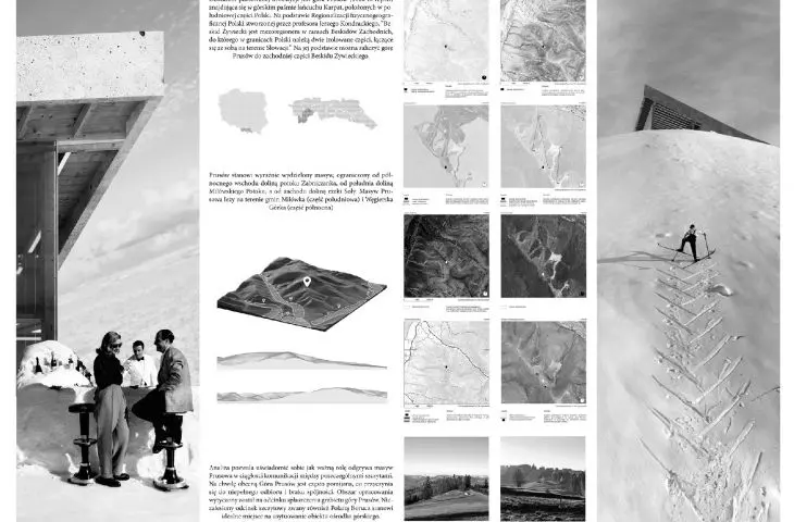 Project of a sports mountain guesthouse in the Żywiec Beskids