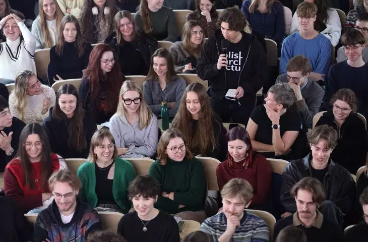 student questions at the Cracow University of Technology