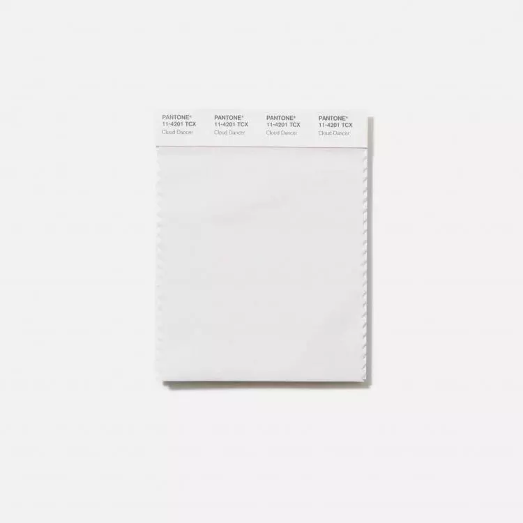 Cloud Dancer the color of the year 2026