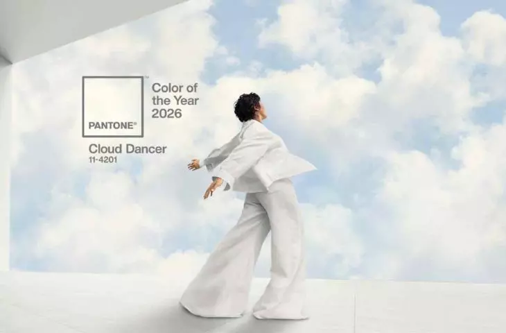 Cloud Dancer the color of the year 2026