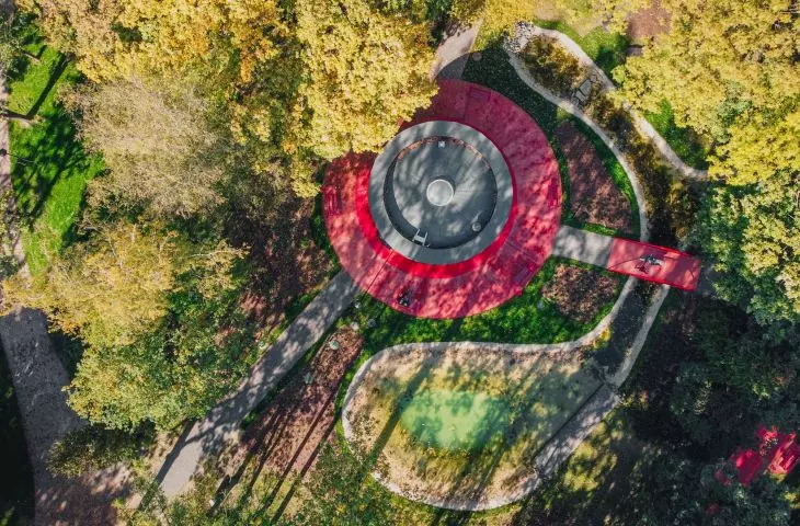 Park „Lasek” w Czechowicach-Dziedzicach