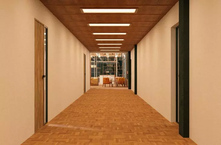 first floor corridor