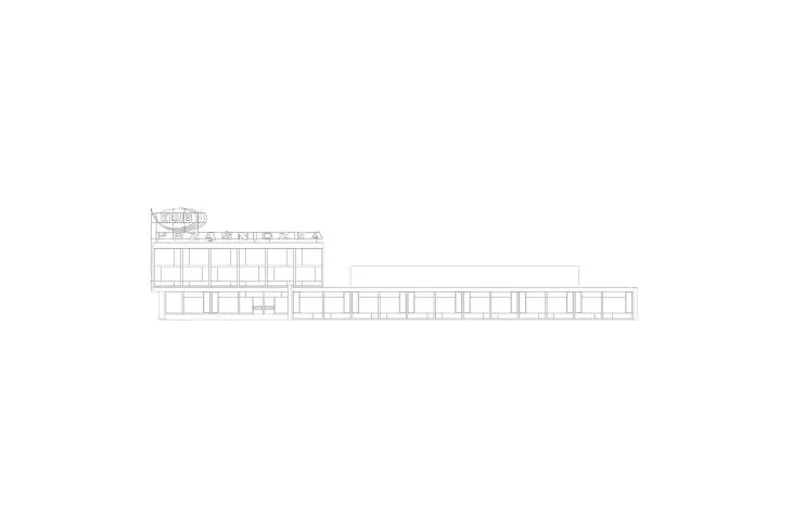 south elevation