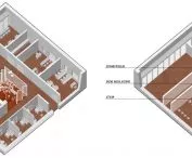 Summer/winter atrium operation diagram