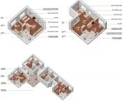Schematic of module and cluster arrangement for seniors