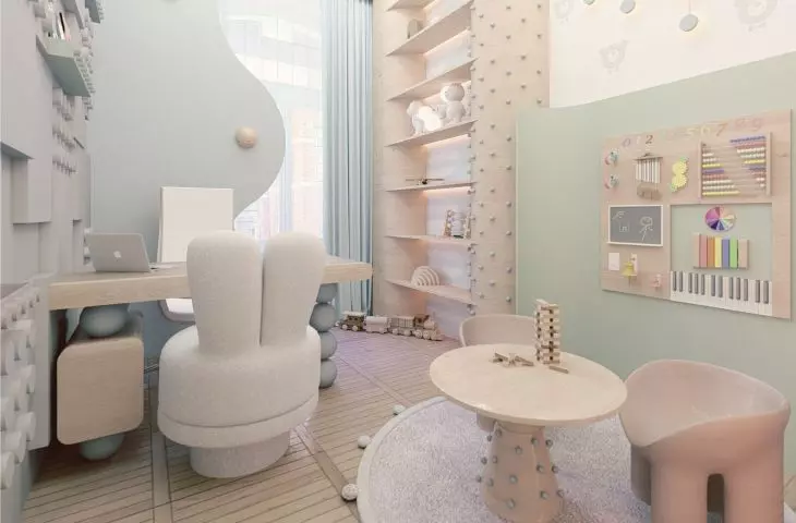 diagnosis room and speech therapy room