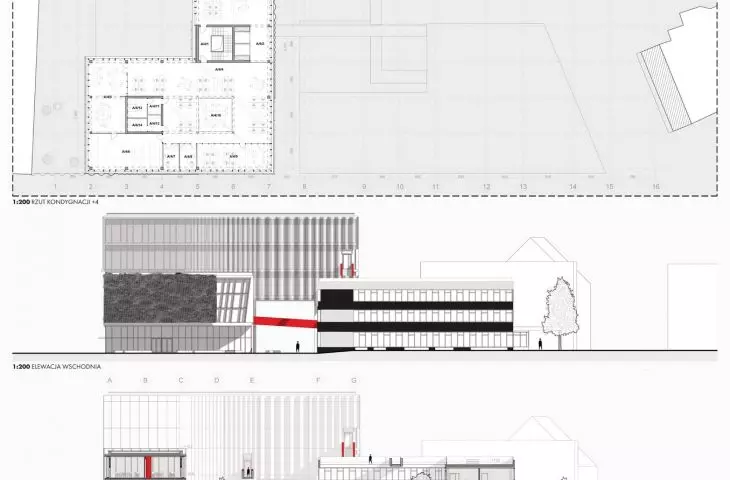 plan, section, elevation