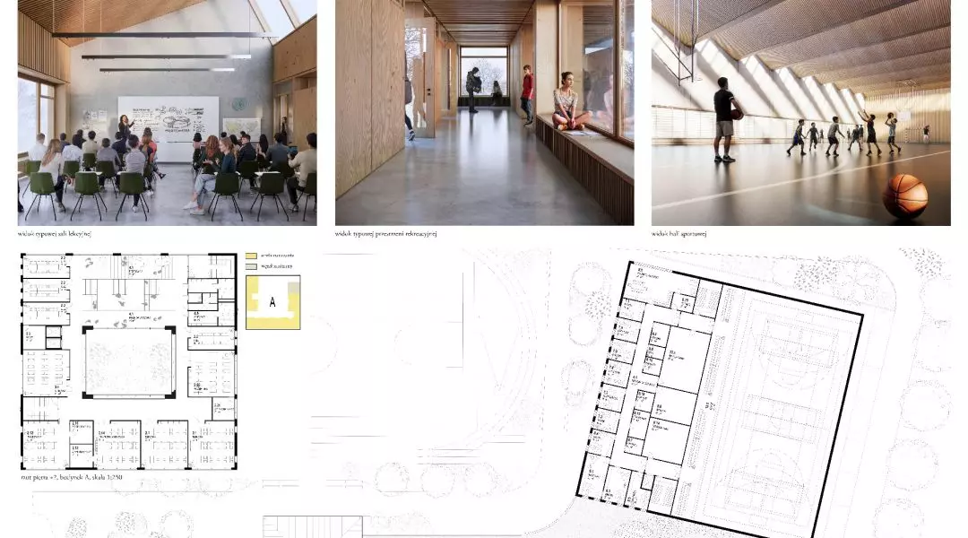 I Nagroda, proj.: Atelier Tektura