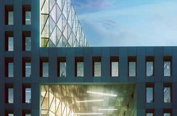 UBM office building in Krakow (winning entry)
