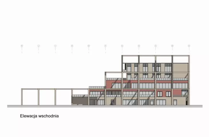 eastern elevation