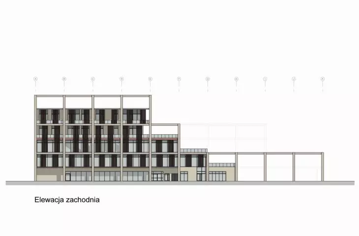 west elevation