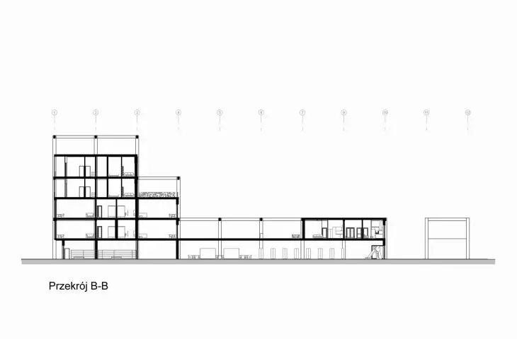 B-B section