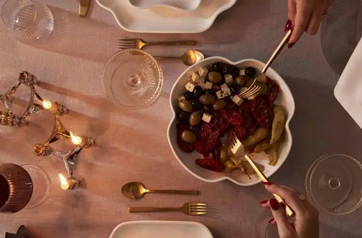 Ceramic introduces an element of weight and stability, balancing the delicacy of glass