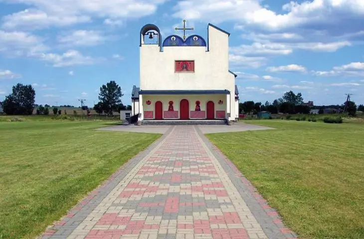wpisana do rejestru zabytków w 2019 roku greckokatolicka Cerkiew Narodzenia Przenajświętszej Bogarodzicy, Biały Bór