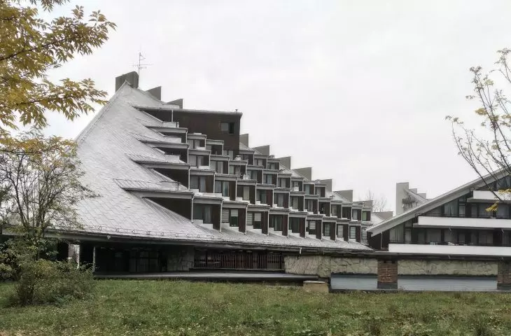 buildings of the sanatorium complex Ustroń-Zawodzie