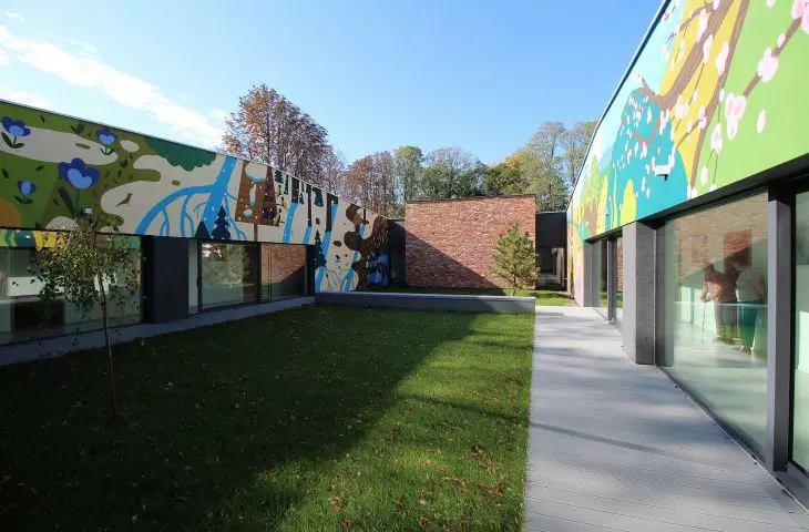 Mural „Cztery pory roku” Marcina Czai