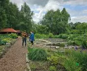 dokumentacja z prac terenowych z ćwiczeń rozbiórki terenów zieleni w Arboretum w Bolestraszycach