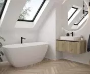 Fuerta Mineral series cast mineral bathtub