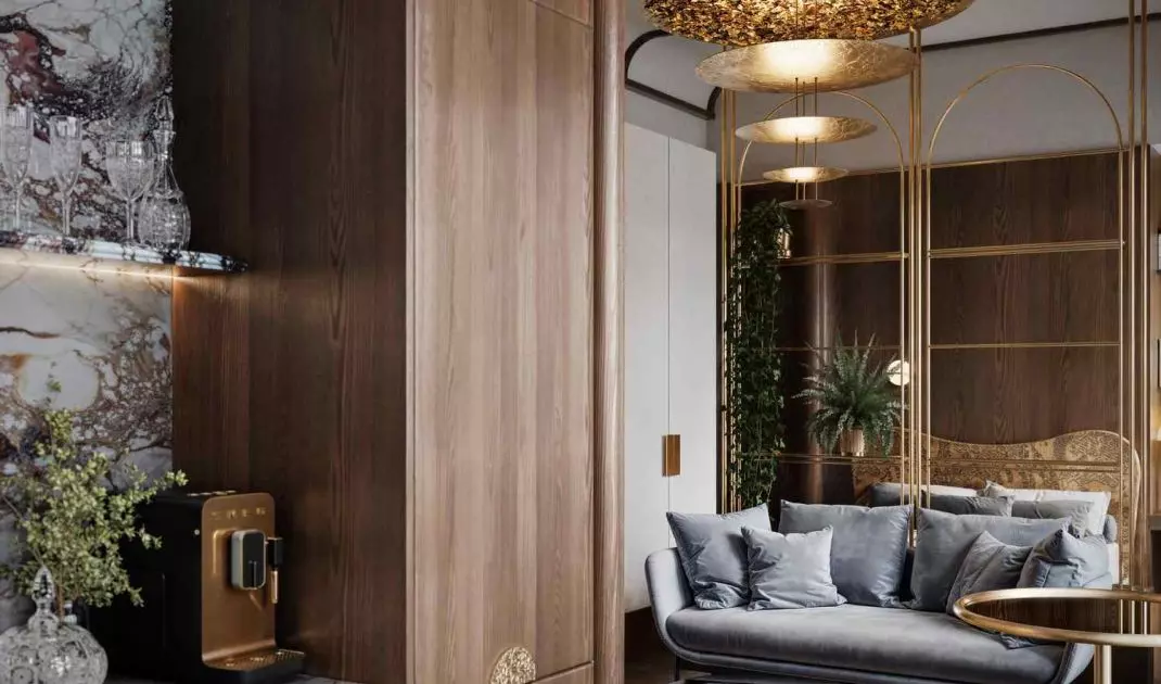 Wnętrze apartamentu w kamienicy Siemensa w Łodzi