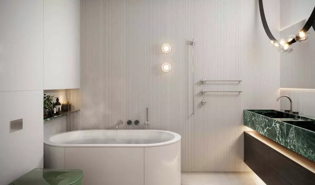 Wnętrze apartamentu w kamienicy Siemensa w Łodzi