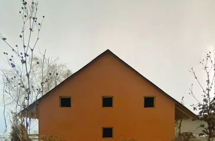 dom mieszkalny, widok na elewację północno-zachodnią
